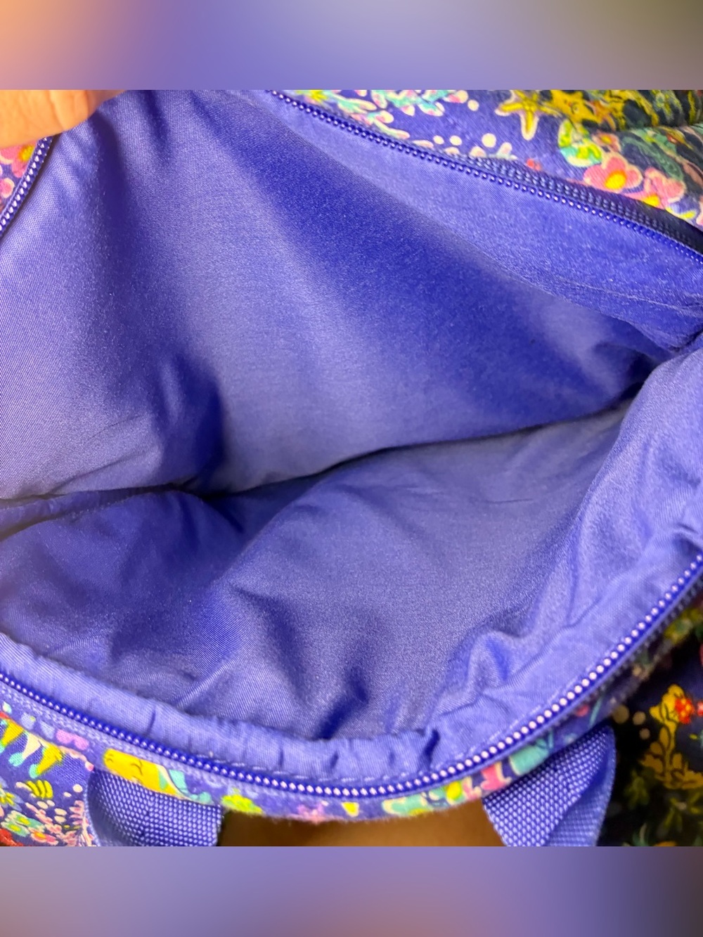 🧜♀️ Disney x Vera Bradley Little Mermaid Campus Backpack from Disney World 2025 - Picture 10 of 12